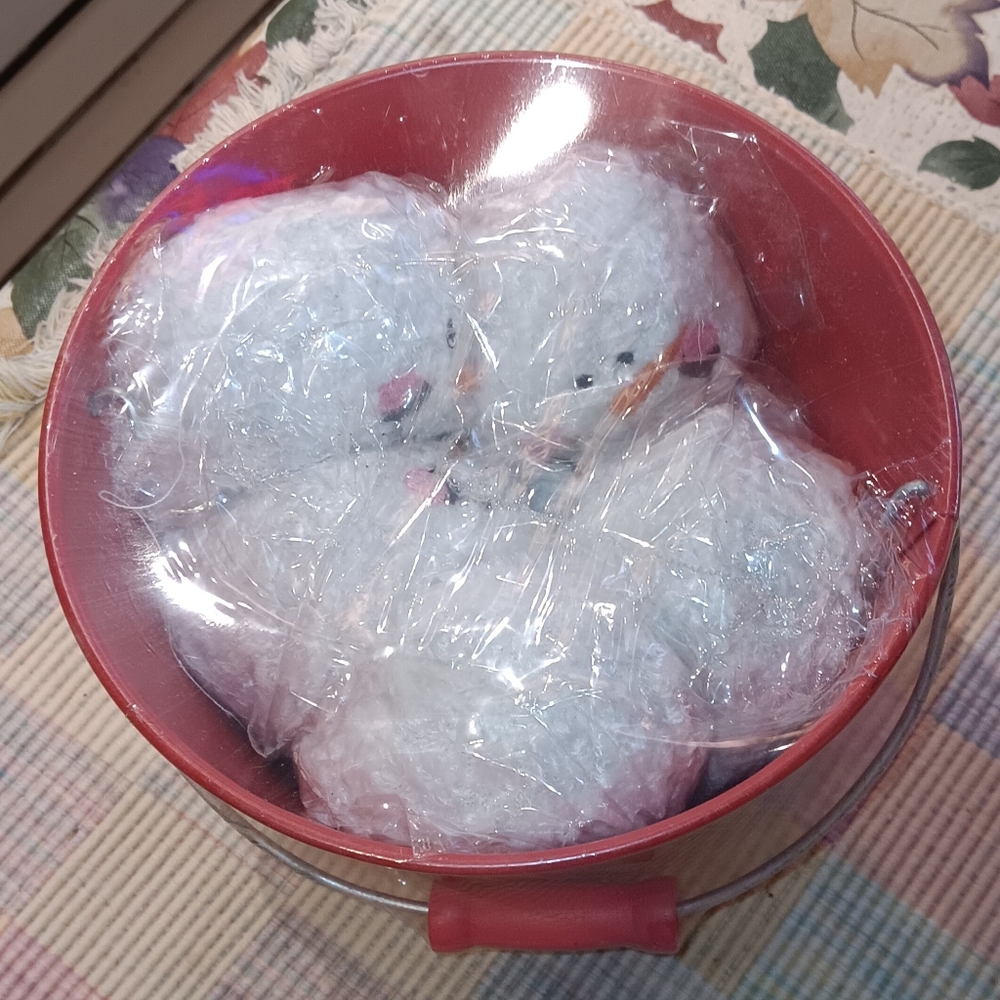 Stuffed Snowman Snowballs